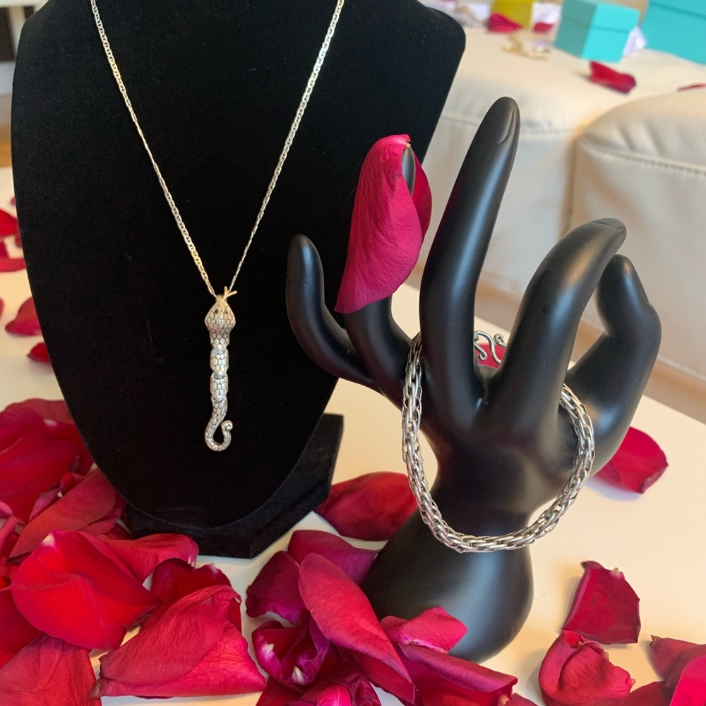 Silver 925 bracelet. - Picture 2 of 3